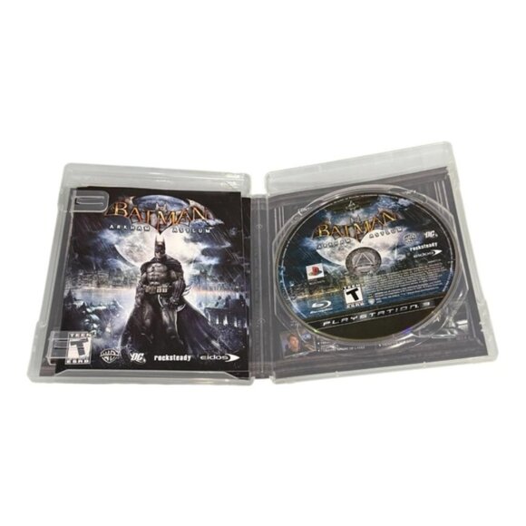 Batman Arkham Asylum PlayStation 3 PS3 Complete Game Tested Joker Challenge Maps - Picture 6 of 10